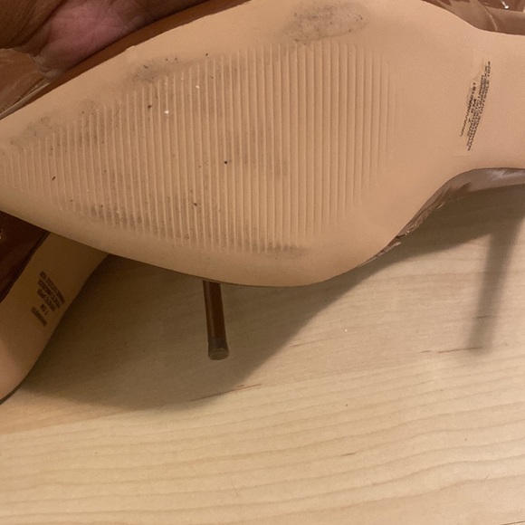 Steve Madden Patent Cognac patent leather boots - Picture 3 of 5